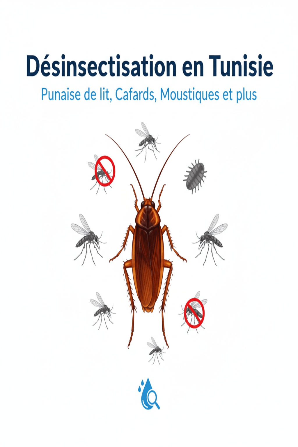 Désinsectisation professionnelle punaises, cafards, moustiques